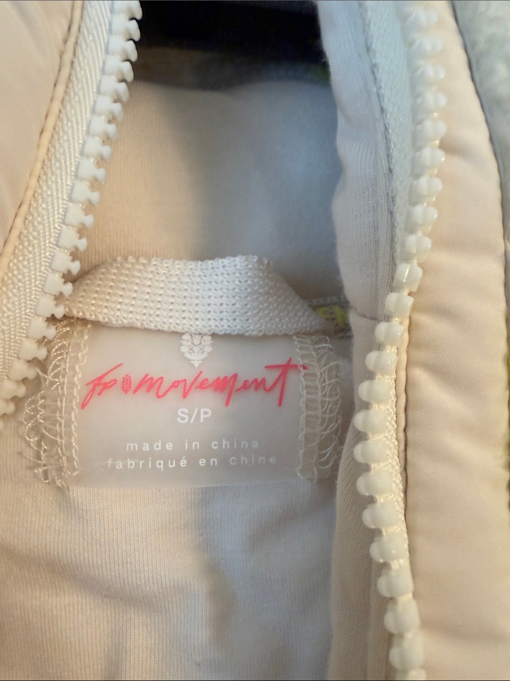 FP MOVEMENT. Geometric fleece jacket. Size small. Worn once - Picture 2 of 6